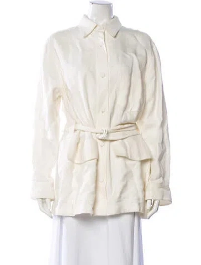 Pre-owned Roberto Cavalli Jacket In Neutral