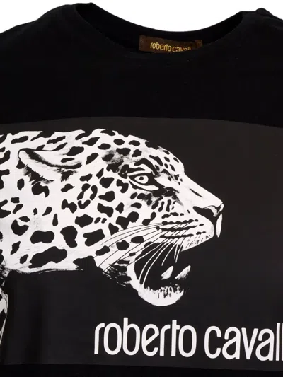 Roberto Cavalli Jaguar-print T-shirt