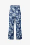 Roberto Cavalli Loose Fit Bleached-effect Jeans In Blue