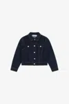Roberto Cavalli Jeans Jacket In Blue