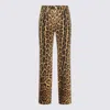Roberto Cavalli Jeans Boot-cut - Beis In Animal Print