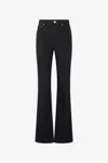 Roberto Cavalli Jeans With Mirror Snake Monogram In Black