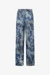 Roberto Cavalli Jeans With Jaguar Skin Print In Animal Print