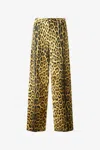 Roberto Cavalli Jeans With Jaguar Skin Print In Animal Print