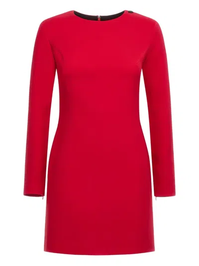 Roberto Cavalli Jersey Mini Dress In Red