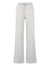 Roberto Cavalli Flared Sports Pants In Grey