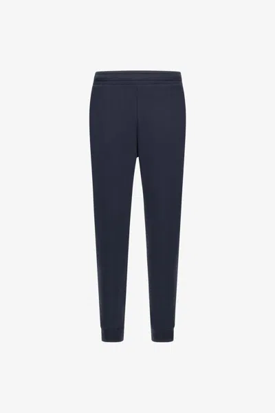 Roberto Cavalli Jogging Pants In Dark Blue