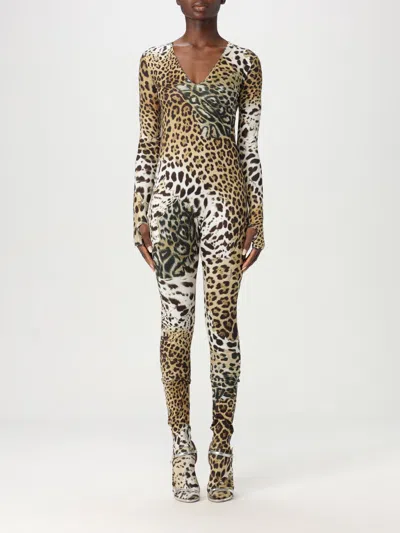 ROBERTO CAVALLI JUMPSUITS ROBERTO CAVALLI WOMAN COLOR NATURAL,G49502067