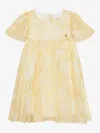 Roberto Cavalli Abstract-pattern Dress In Yellow