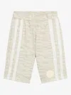 Roberto Cavalli Abstract-pattern Shorts In Neutrals