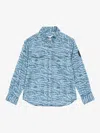 Roberto Cavalli All-over Print Shirt In Blue