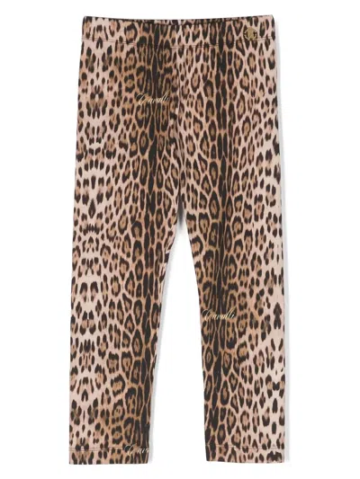 ROBERTO CAVALLI ANIMAL-PRINT LEGGINGS