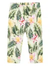 Roberto Cavalli Botanical-print Trousers