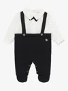 Roberto Cavalli Bow-tie Romper Suit In Black