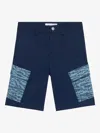 Roberto Cavalli Cargo Shorts In Blue