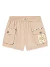 Roberto Cavalli Cargo Shorts In Neutrals
