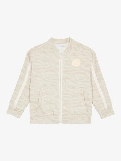 Roberto Cavalli Kids' Cotton Sweater In Neutrals