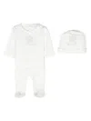 Roberto Cavalli Embroidered-logo Babygrow Set In White