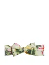 Roberto Cavalli Junior Floral-print Headband In Green
