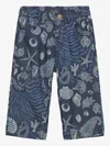 Roberto Cavalli Graphic-print Jeans In Blue