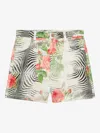 Roberto Cavalli Graphic-print Shorts In White