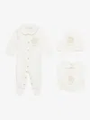 Roberto Cavalli Logo-embroidered Pajamas In Neutrals