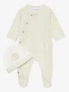 Roberto Cavalli Logo-embroidered Pajamas In Neutrals