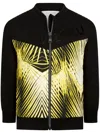 Roberto Cavalli Logo-patch Cotton Sweatshirt In Black