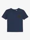 Roberto Cavalli Logo-patch T-shirt In 蓝色