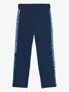 Roberto Cavalli Logo-print Track Pants In Blue
