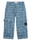 Roberto Cavalli Logo-print Trousers In Blue