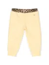 Roberto Cavalli Monogram-patch Track Pants In 01000