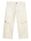 Roberto Cavalli Patterned Cargo Pants In Neutrals