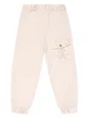 Roberto Cavalli Printed Jersey Track Pants In Neutrals