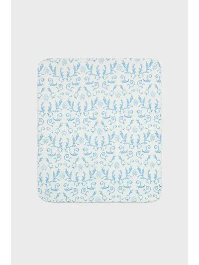 Roberto Cavalli Rc-monogram Blanket In White