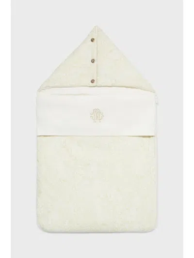 Roberto Cavalli Rc-monogram Sleeping Bag In Neutrals