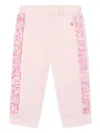 Roberto Cavalli Ruffle-detailing Track Pants In Pink