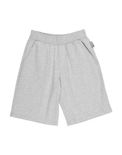 Roberto Cavalli Babies'  Junior Toddler Boy Shorts & Bermuda Shorts Light Grey Size 4 Cotton, Elastane In Gray