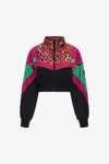 Roberto Cavalli Just Cavalli Bomber In Fuchsia