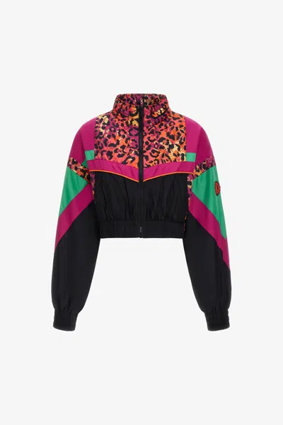 Roberto Cavalli Just Cavalli Bomber In Fuchsia