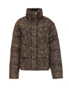 Roberto Cavalli Just Cavalli Down Jacket In Green