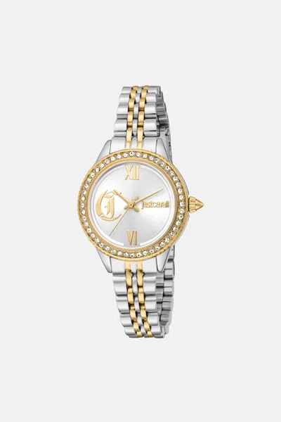 Roberto Cavalli Just Cavalli Glam Watch In Metallic