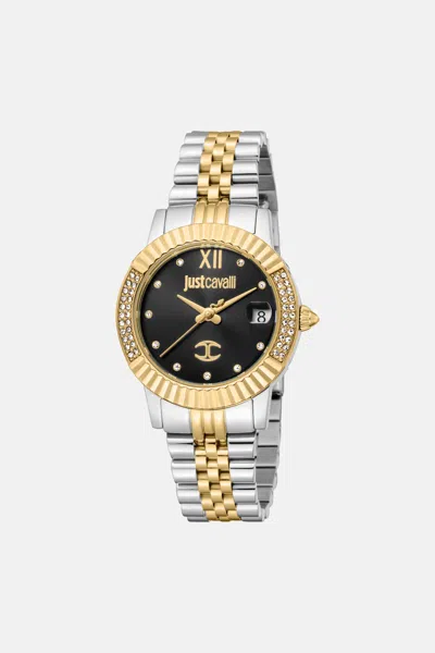 Roberto Cavalli Just Cavalli Glam Watch In Gold