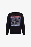 Roberto Cavalli Just Cavalli Logo Sweatshirt In Black