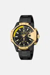 Roberto Cavalli Just Cavalli Men Watch In Black/gold