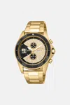 Roberto Cavalli Just Cavalli Men Watch In Gold