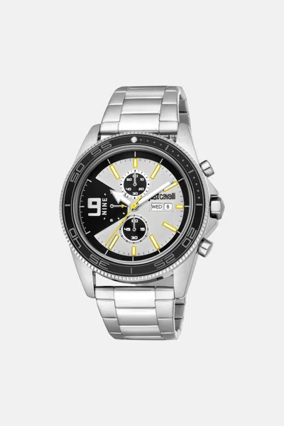 Roberto Cavalli Just Cavalli Men Watch In Silver