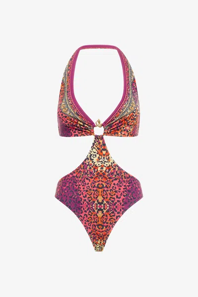 Roberto Cavalli Just Cavalli One-piece Swimsuit In Fuchsia