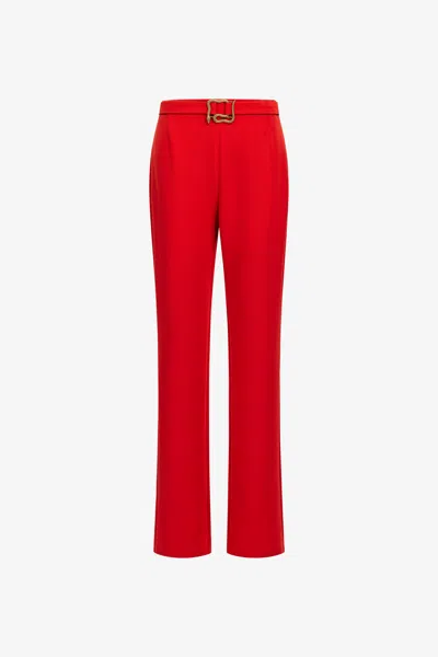 Roberto Cavalli Just Cavalli Pants In Red