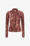 Roberto Cavalli Just Cavalli Shirt In Fuchsia